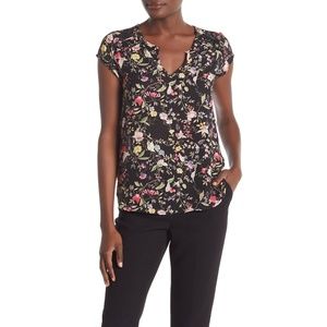 NWT Nordstrom Pleione Bailey Double Pleat Blouse